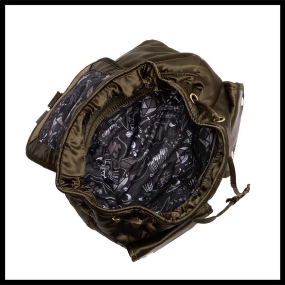 STEVE MADDEN SATIN DUO POCKETS MINI BACKPACK - Picture 5 of 8